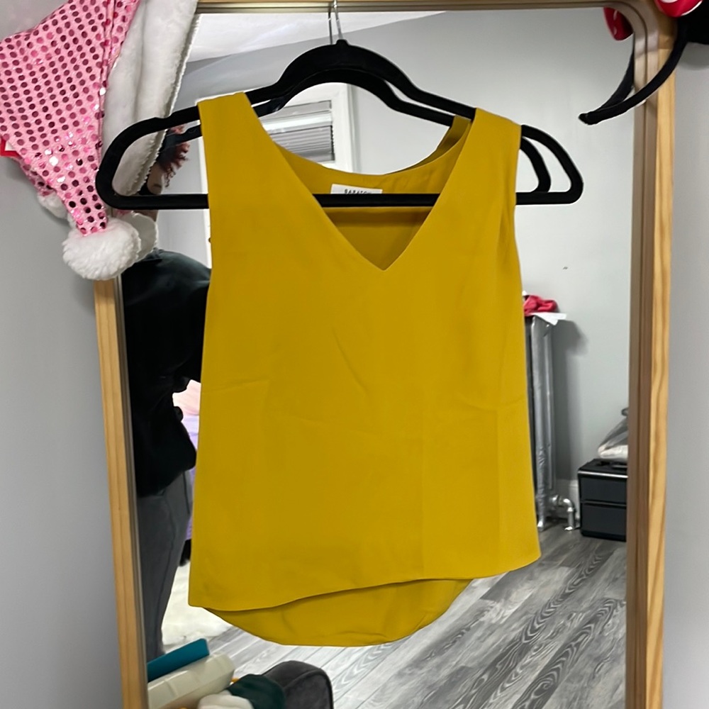 BABATON mustard yellow Blouse
